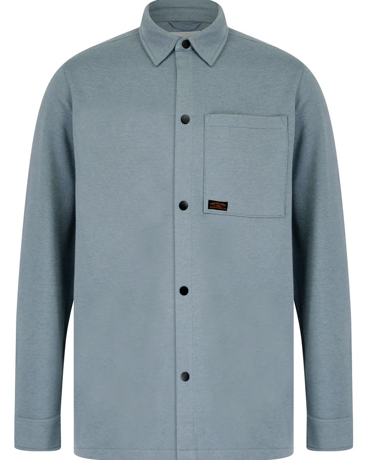 Tokyo Laundry Commander Overshirt - Cool Grey