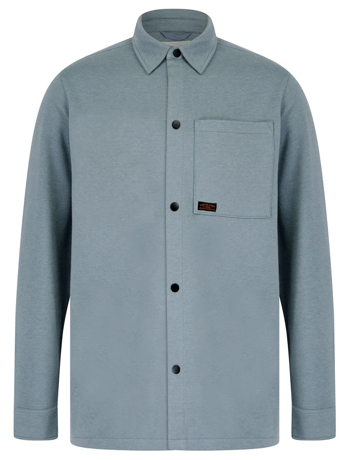 Tokyo Laundry Commander Overshirt - Cool Grey
