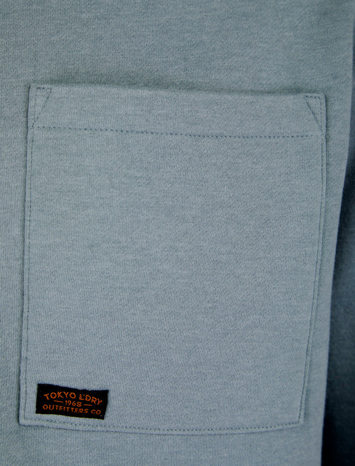 Tokyo Laundry Commander Overshirt - Cool Grey