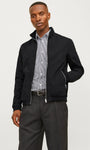 Jack & Jones Rush Harrington Bomber Jacket - Black