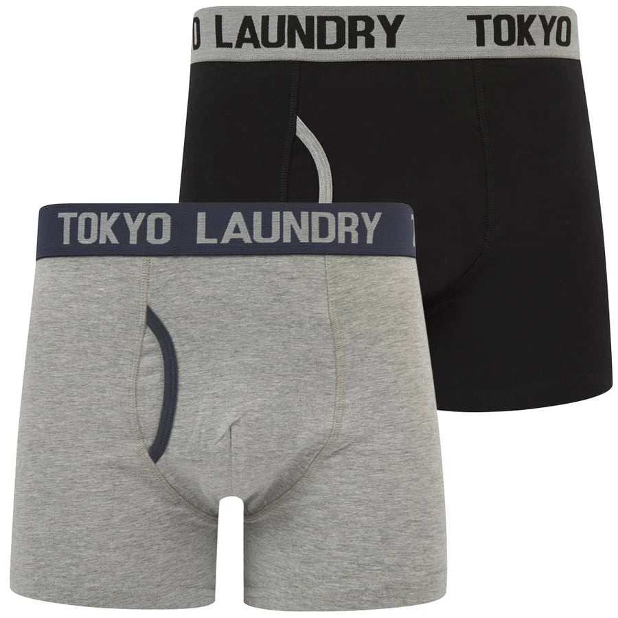 Tokyo Laundry Abbots 2 Boxers (2 Pack)