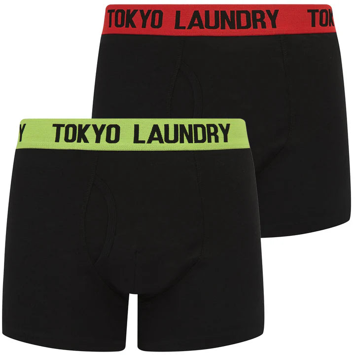 Tokyo Laundry Marthem 3 Boxer Shorts Set (2 Pack)