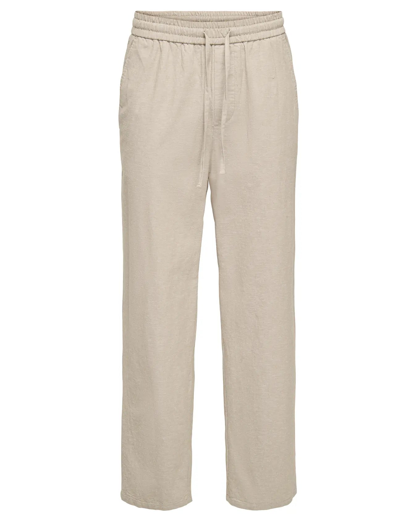Only & Sons Sinus Loose Pants - Silver Lining