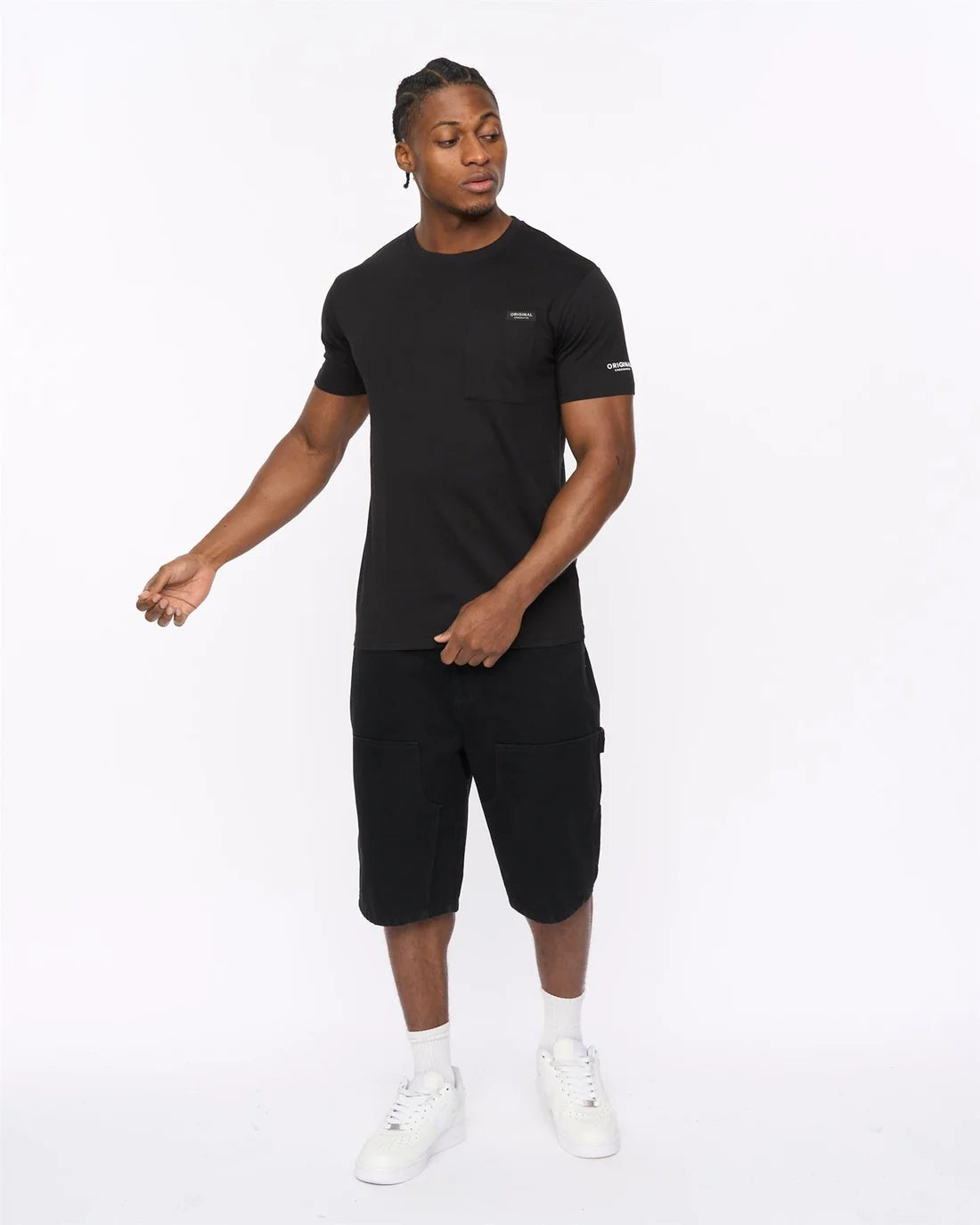 Crosshatch Portville T-Shirt - Black