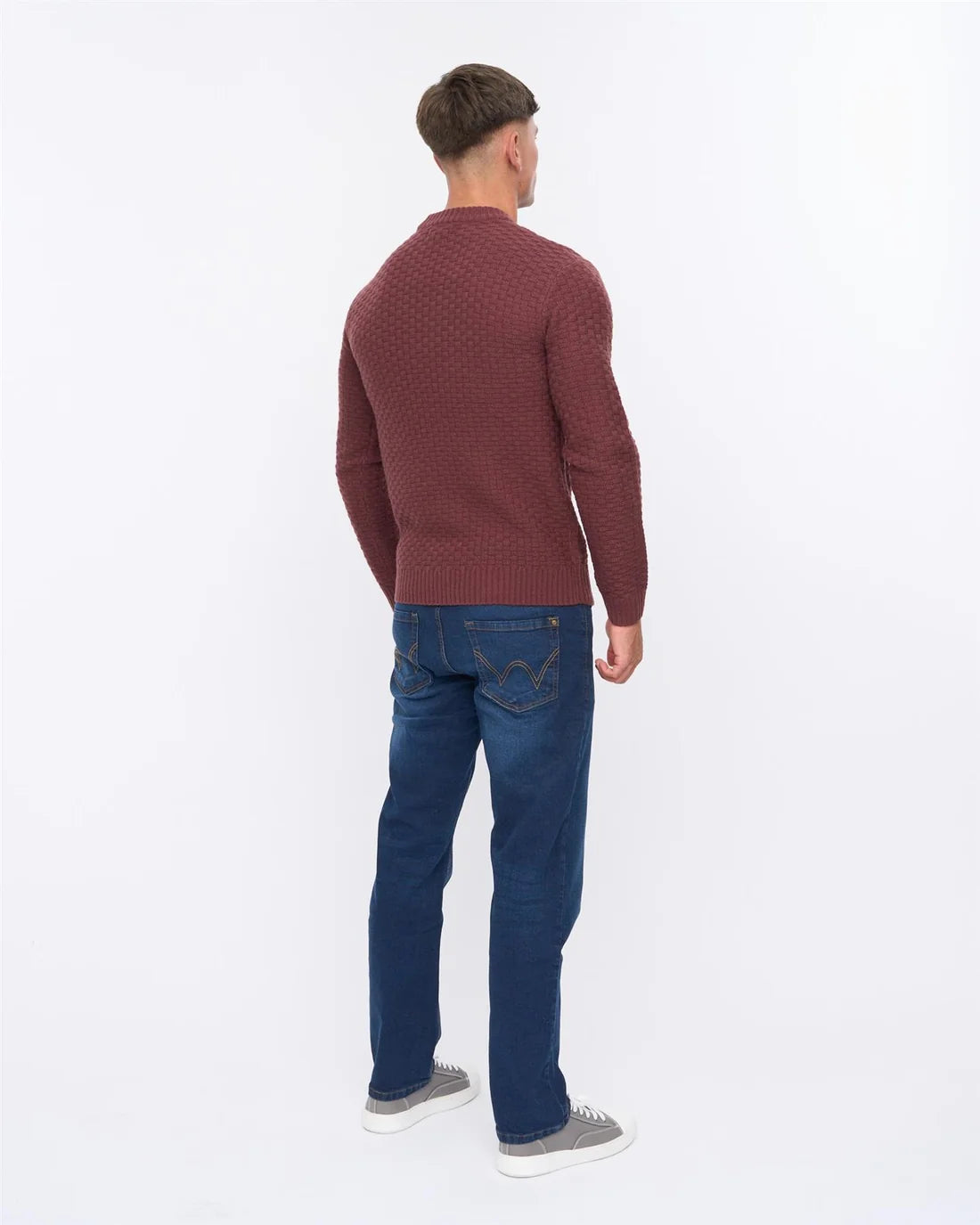 Duck and Cover Matera Texture Knit - Raisin
