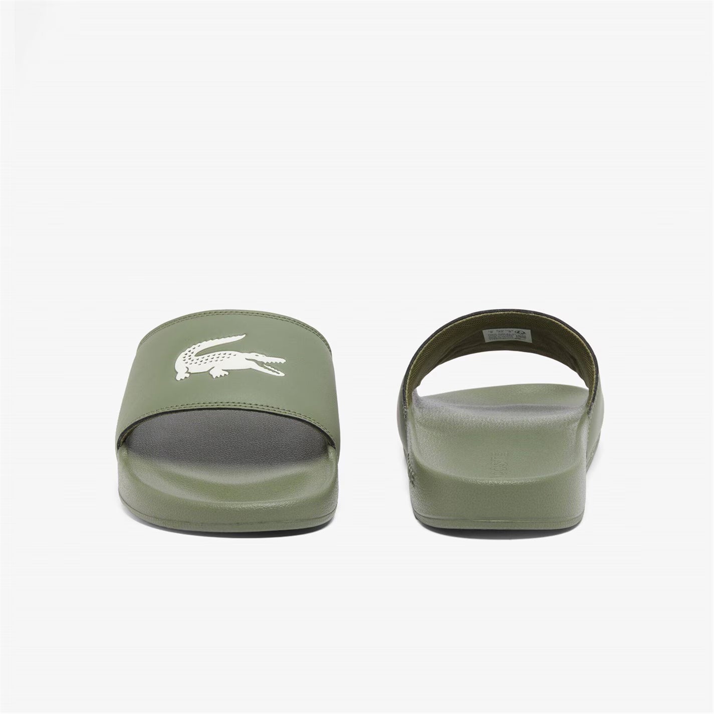 Lacoste Serve Slide 1.0 - Khaki/White
