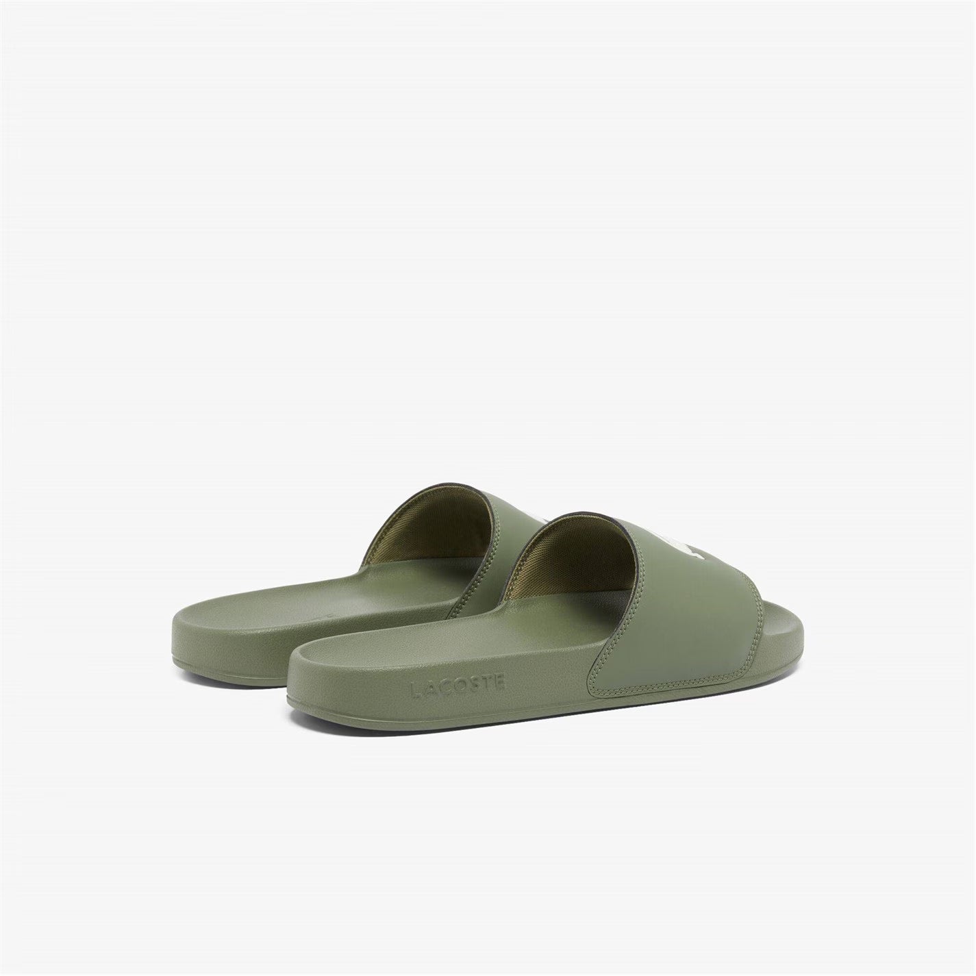 Lacoste Serve Slide 1.0 - Khaki/White