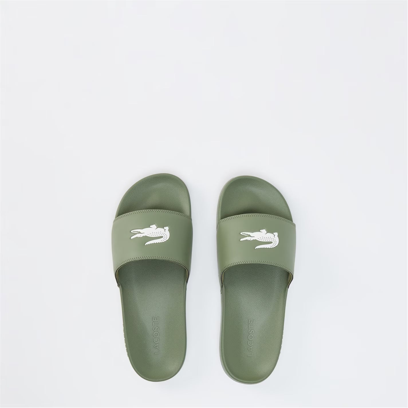 Lacoste Serve Slide 1.0 - Khaki/White