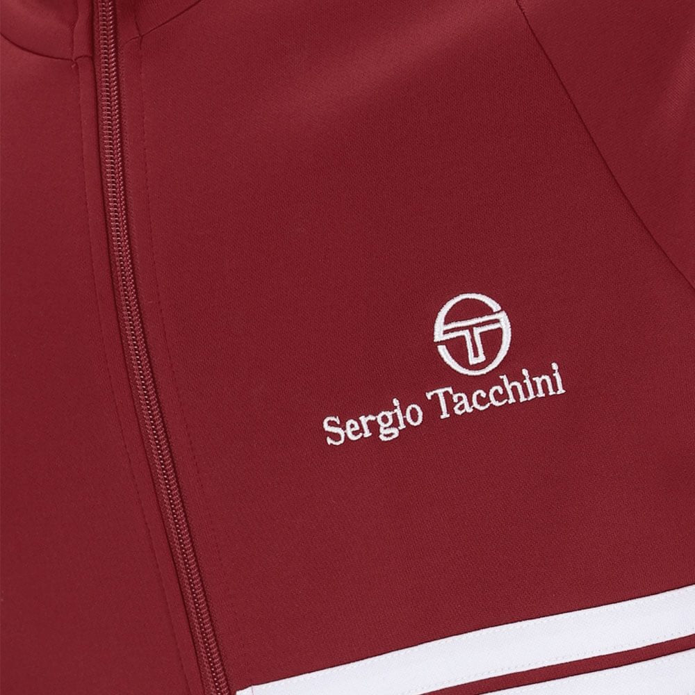 Sergio Tacchini New Dallas Track Top - Rhubard/Gardenia/Aruba Blue