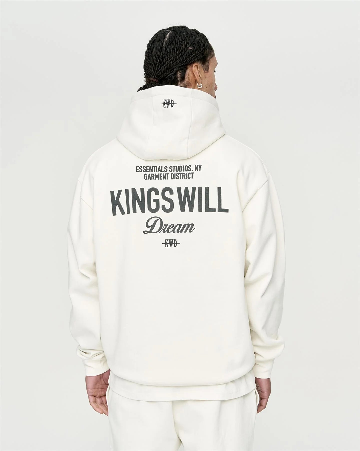 Kings Will Dream Garment District Hoodie - Off White