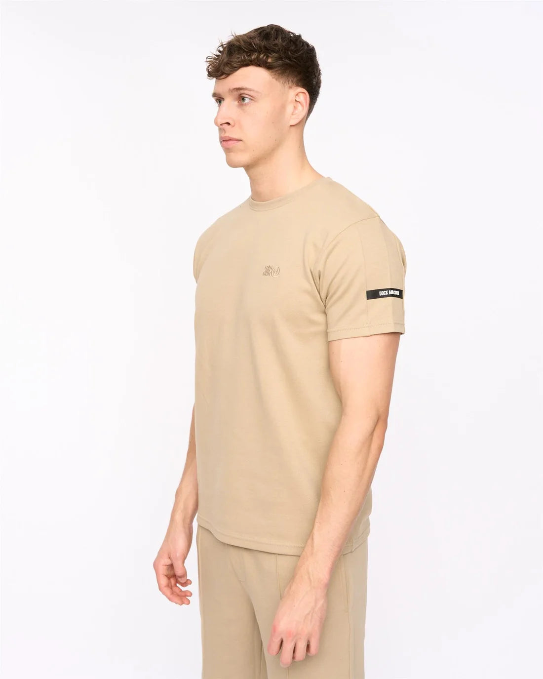 Duck & Cover Sherborn T-Shirt - Stone
