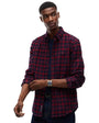 Tommy Jeans DM0DM23258 TJM Regular Flannel Check Shirt - Fierce Red Check