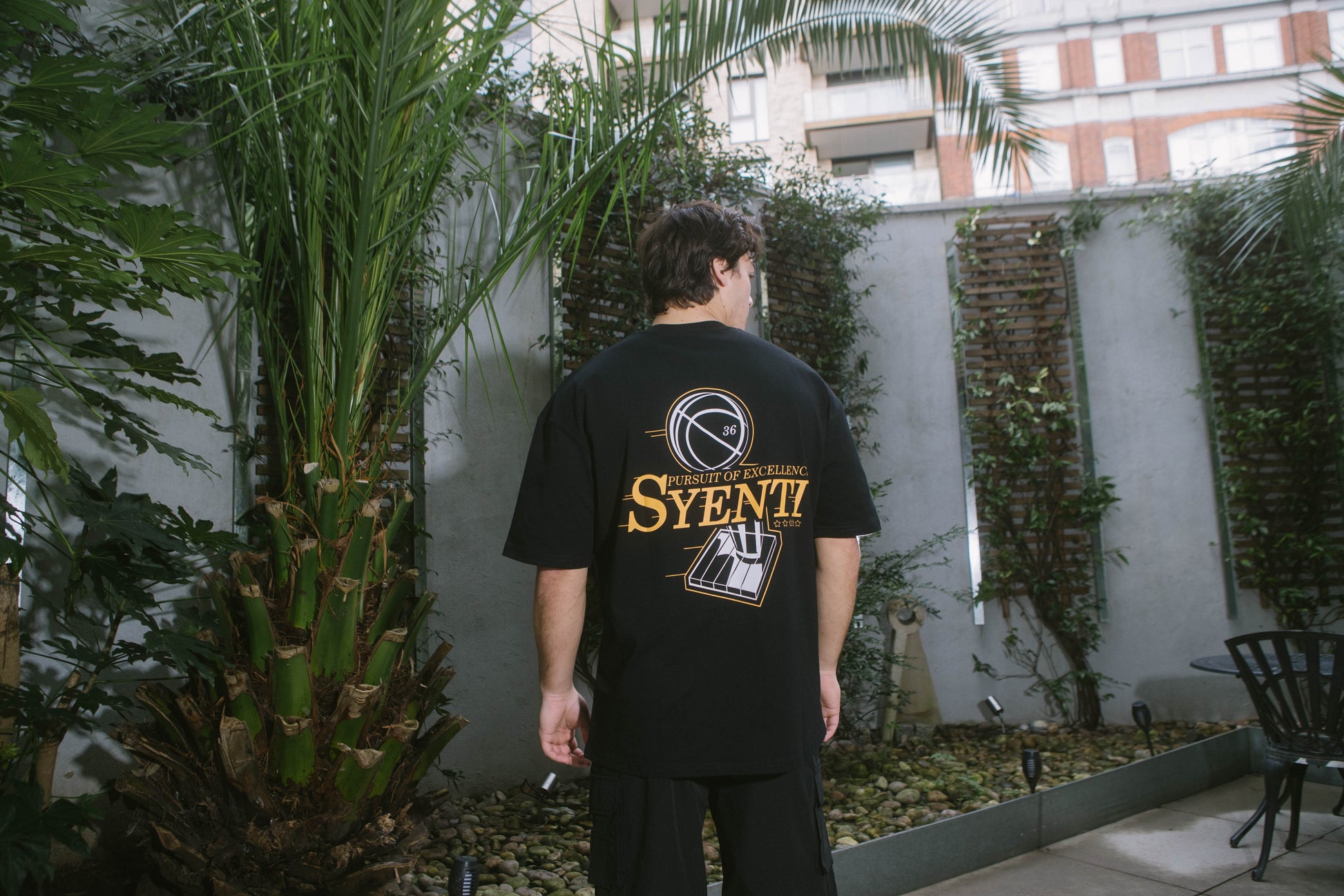 Syenti Championship Logo T-Shirt - Black