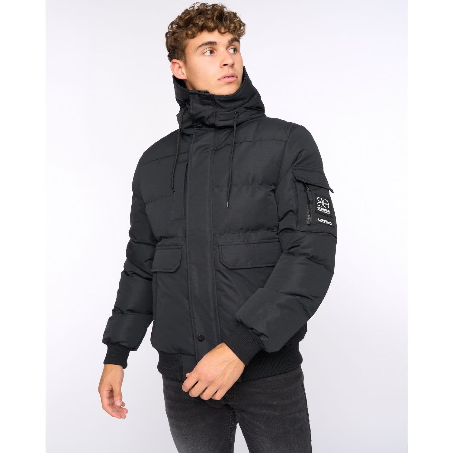 Crosshatch Milwaka Jacket - Black