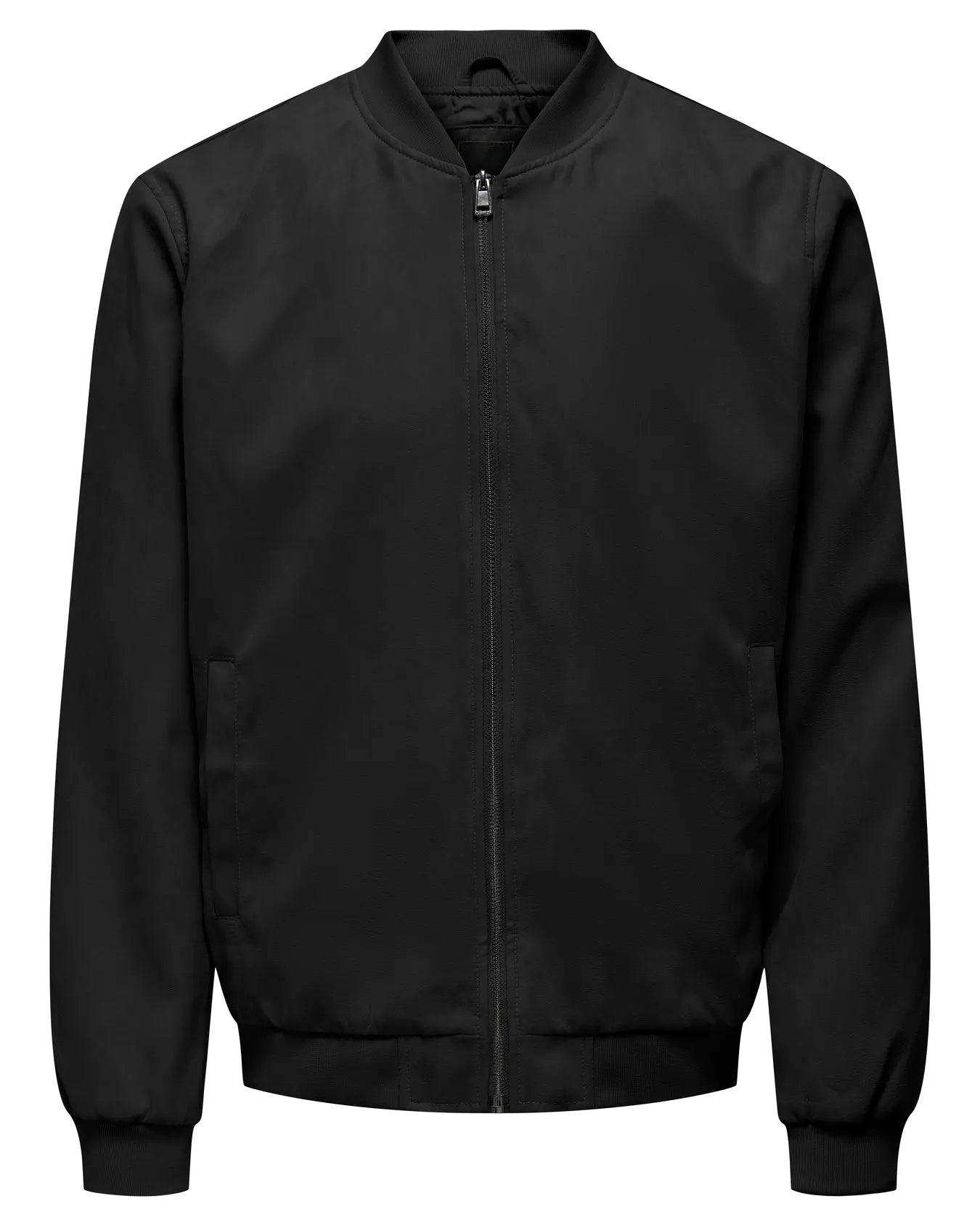 Only & Sons Fake Suede Bomber - Black