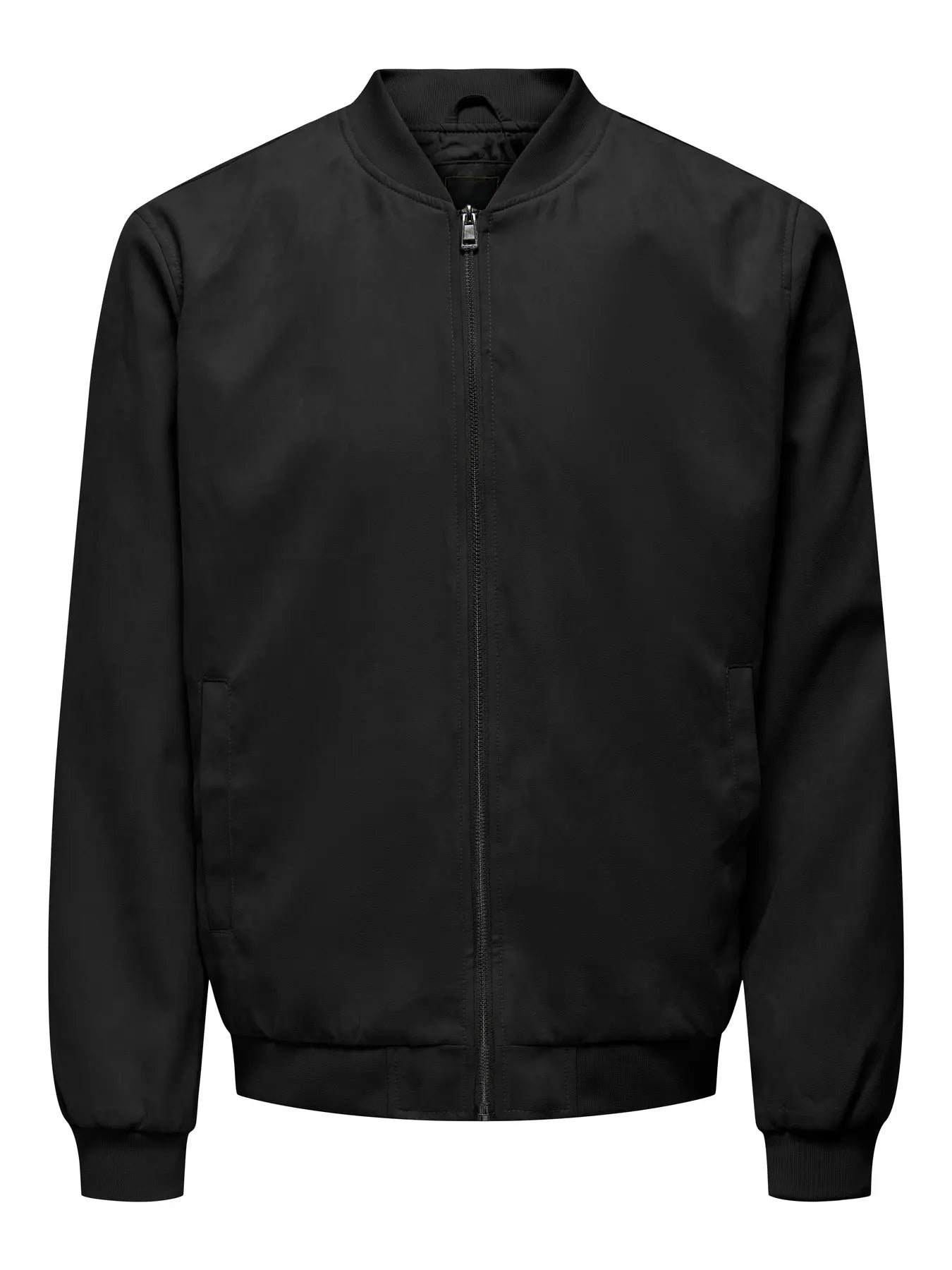 Only & Sons Fake Suede Bomber - Black