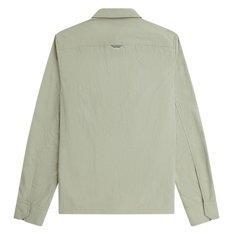 Fred Perry M2402 Ripstop Pocket Overshirt M37 - Seagrass