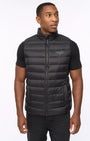 Crosshatch Gattering Gilet - Black