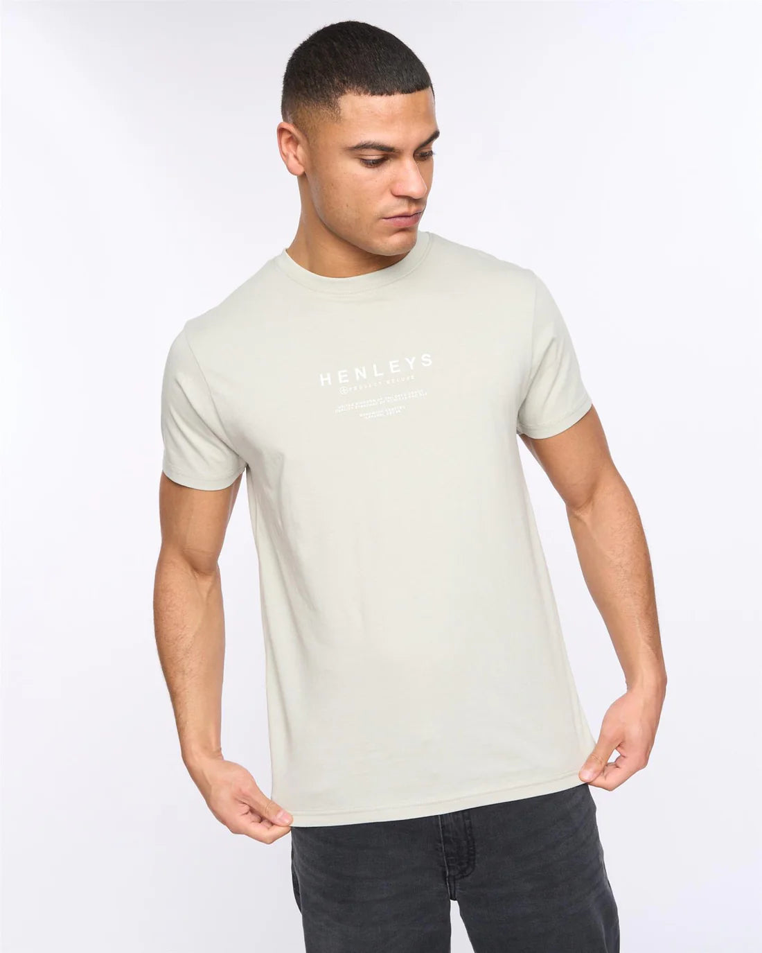 Henleys Henstack Logo Print T-Shirts (5 Pack) - Multi