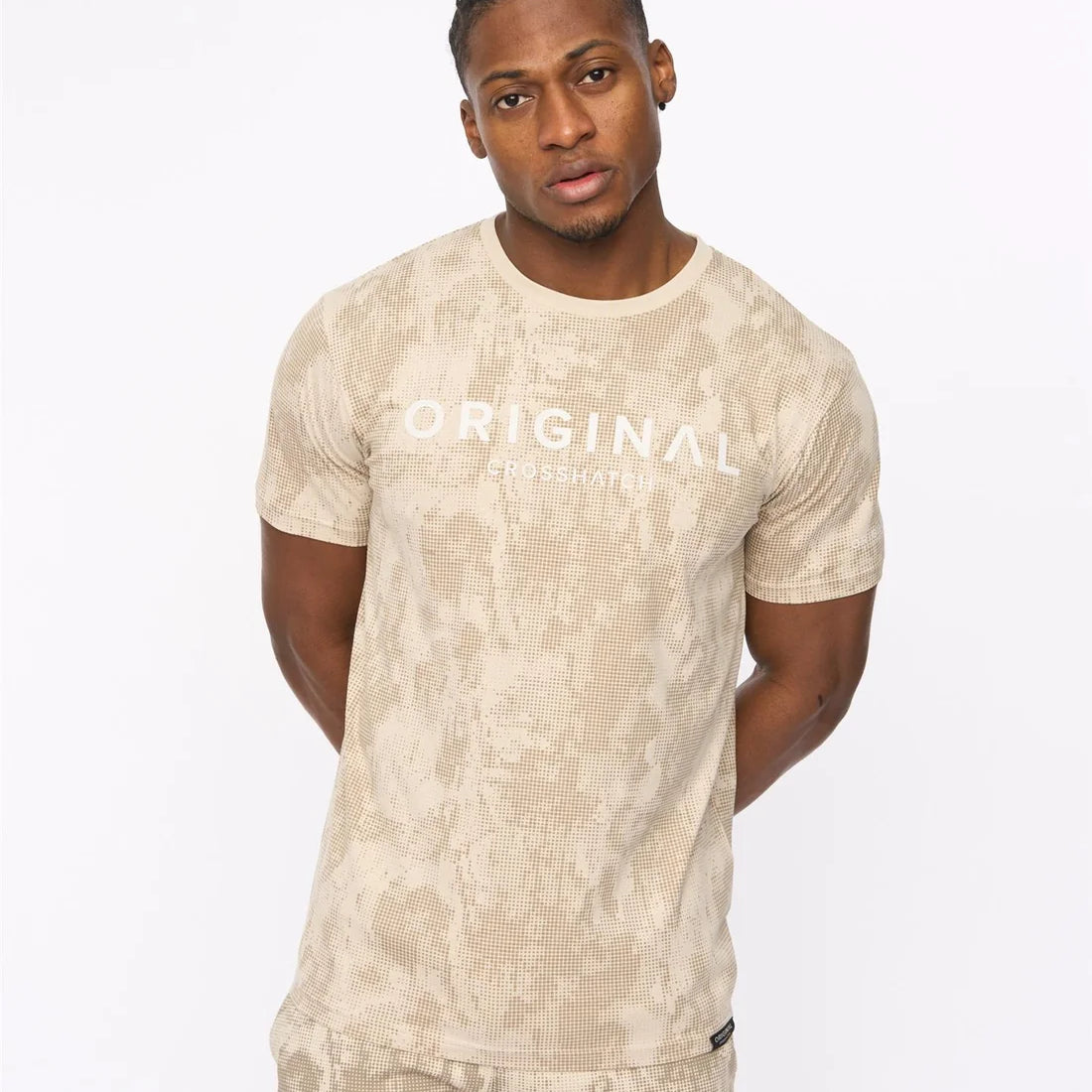 Crosshatch Bardon Camo T-Shirt