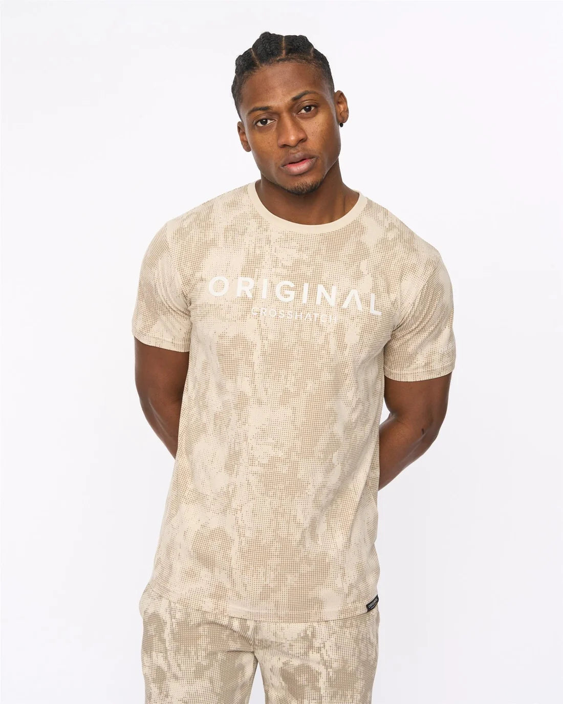 Crosshatch Bardon Camo T-Shirt