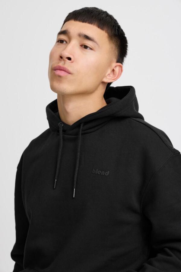 Blend Downtown Hooded Sweatshirt - Black