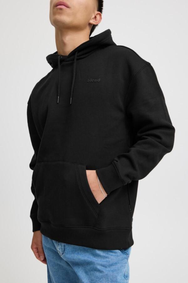 Blend Downtown Hooded Sweatshirt - Black