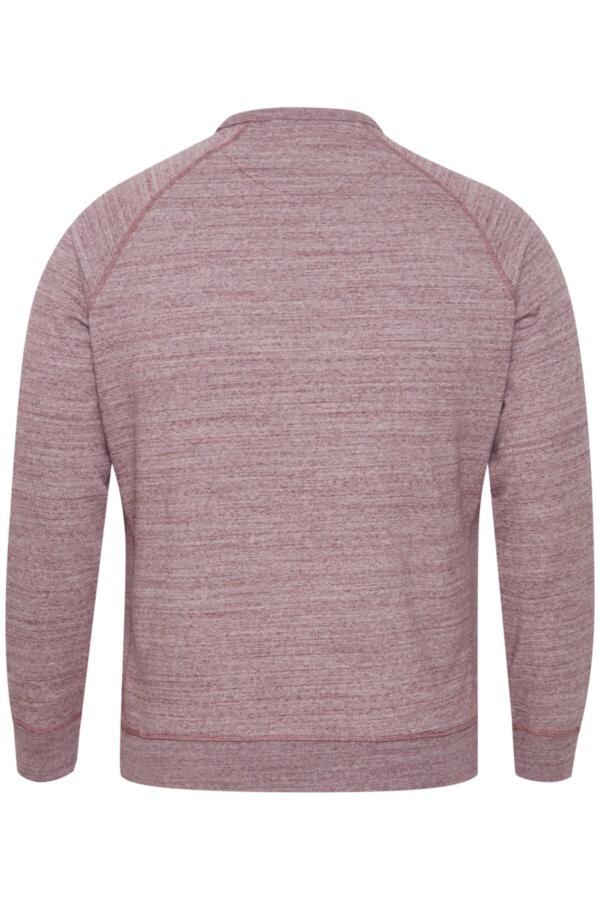 Blend Nemo Marl Crew Neck Sweatshirt - Wine Red