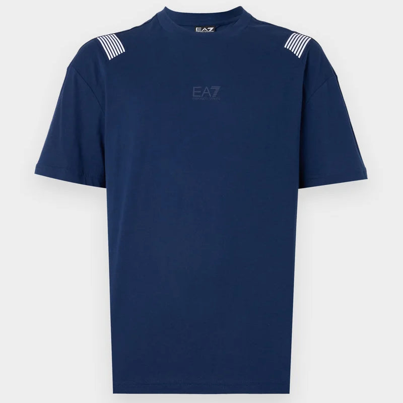 EA7 EMPORIO ARMANI 7M000266 T-SHIRT MEDIEVAL BLUE