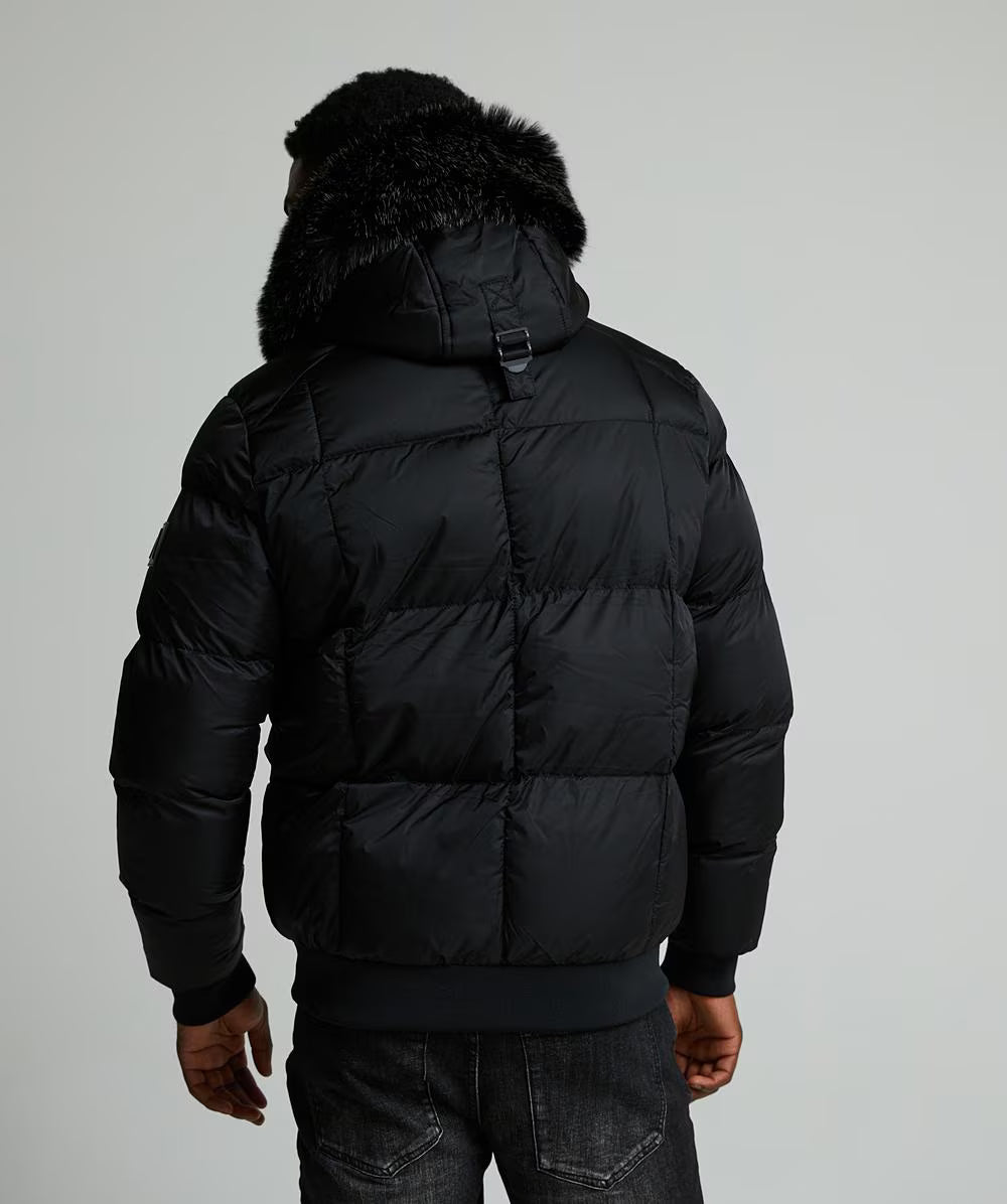 Alessandro Zavetti Savinio Puffer Jacket Black