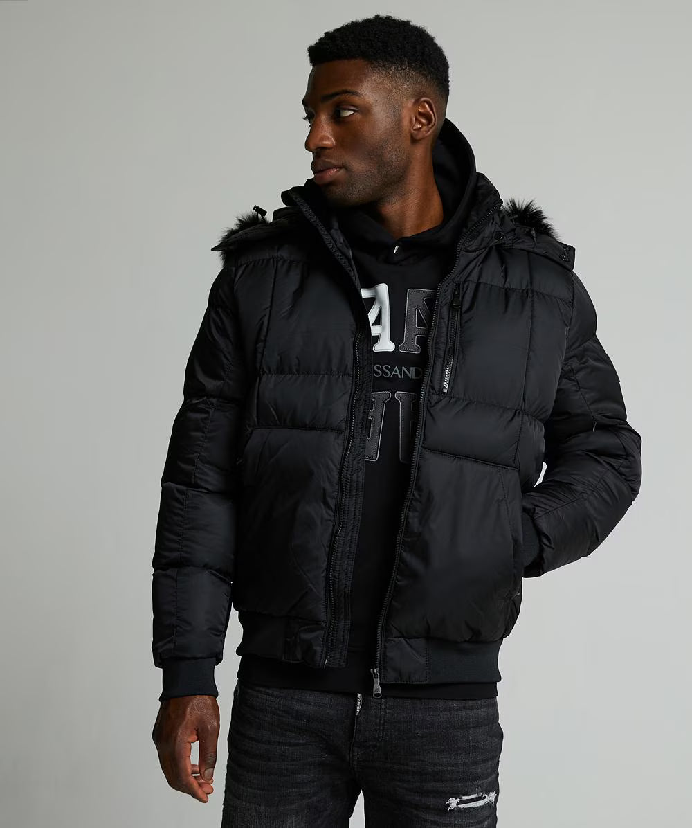 Alessandro Zavetti Savinio Puffer Jacket Black