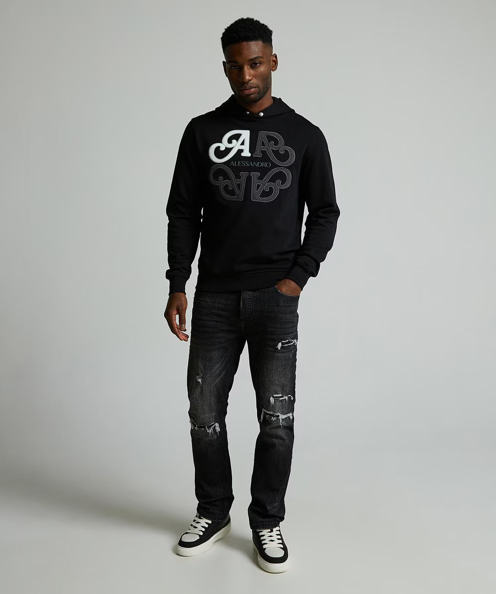 Alessandro Zavetti Capacci Hoodie Black