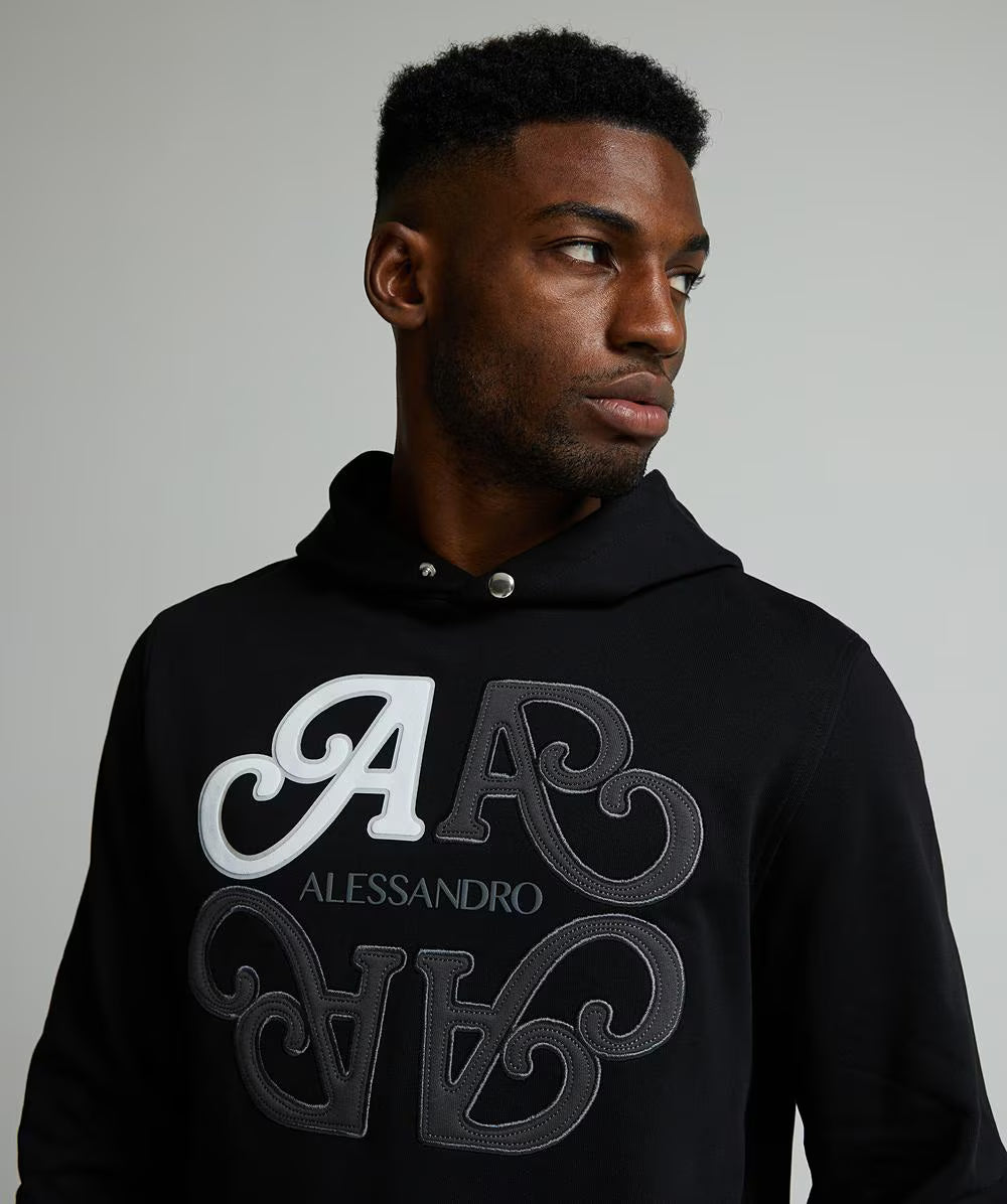 Alessandro Zavetti Capacci Hoodie Black