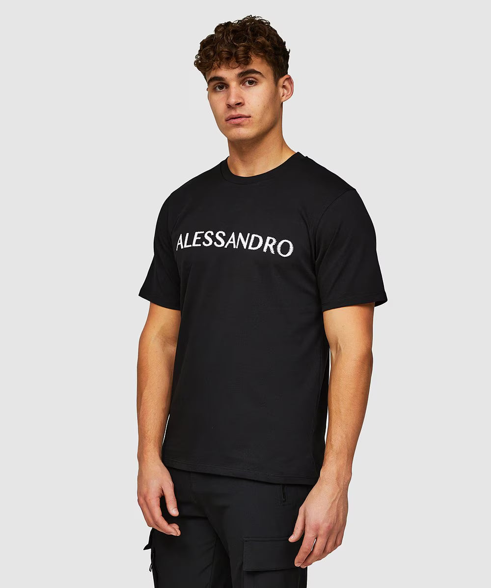 Alessandro Zavetti Meucci T-Shirt Black