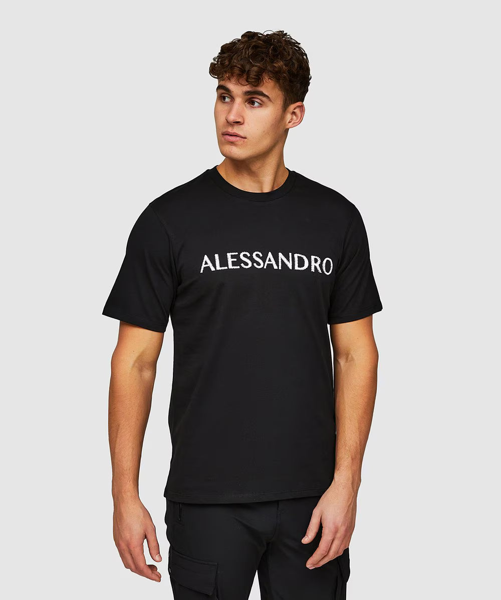 Alessandro Zavetti Meucci T-Shirt Black