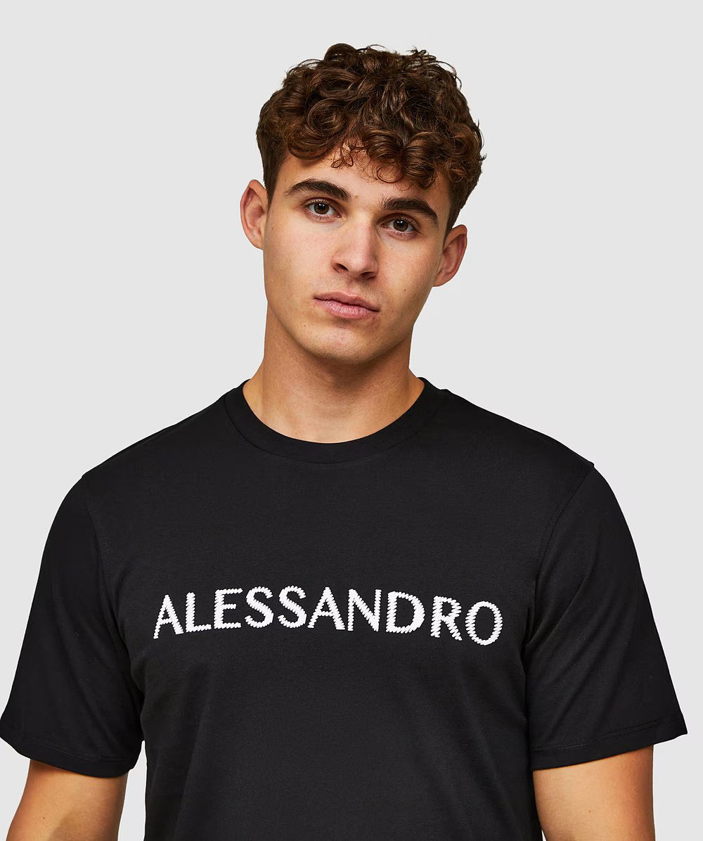 Alessandro Zavetti Meucci T-Shirt Black