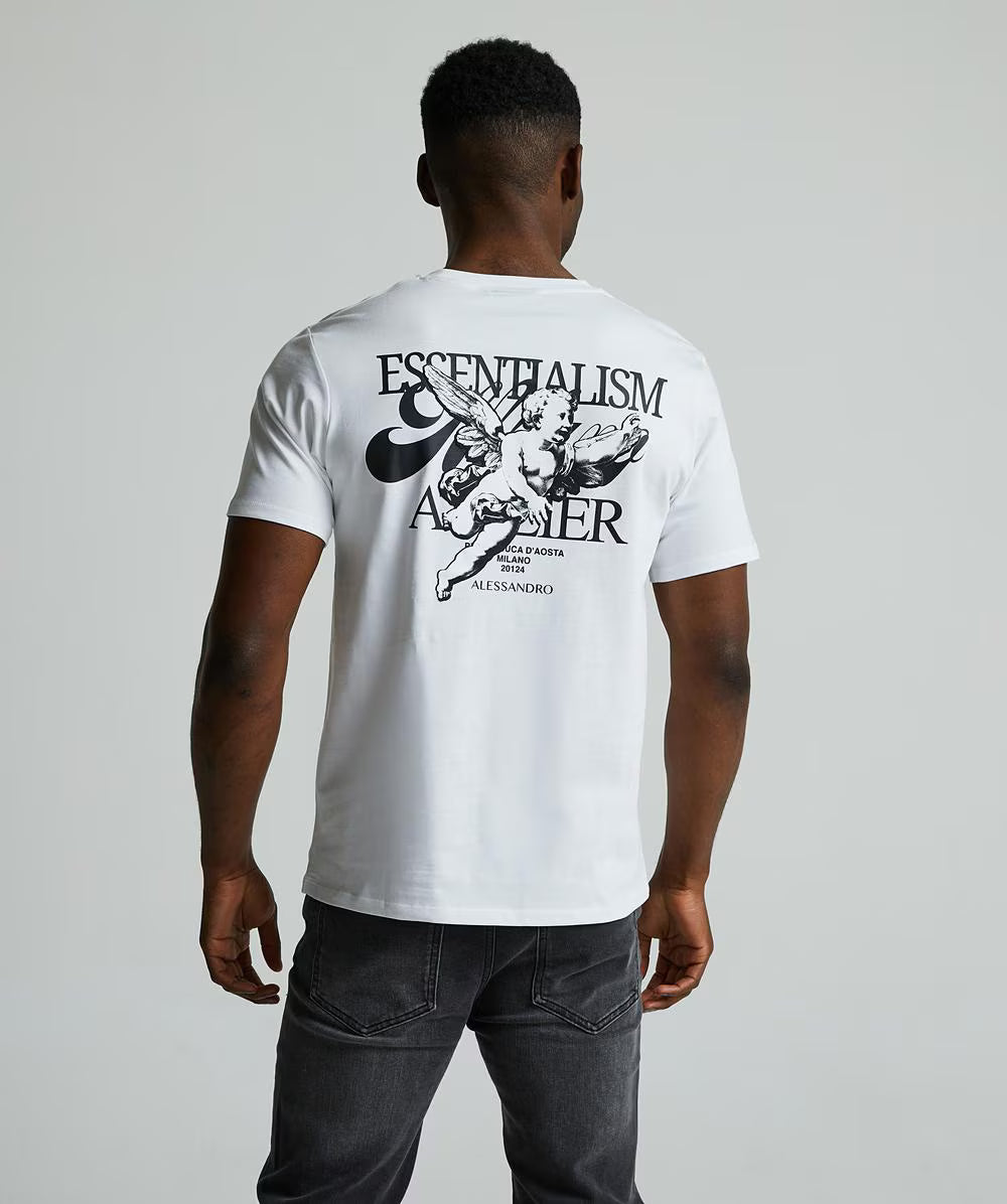 Alessandro Zavetti Putto T-Shirt Optic White
