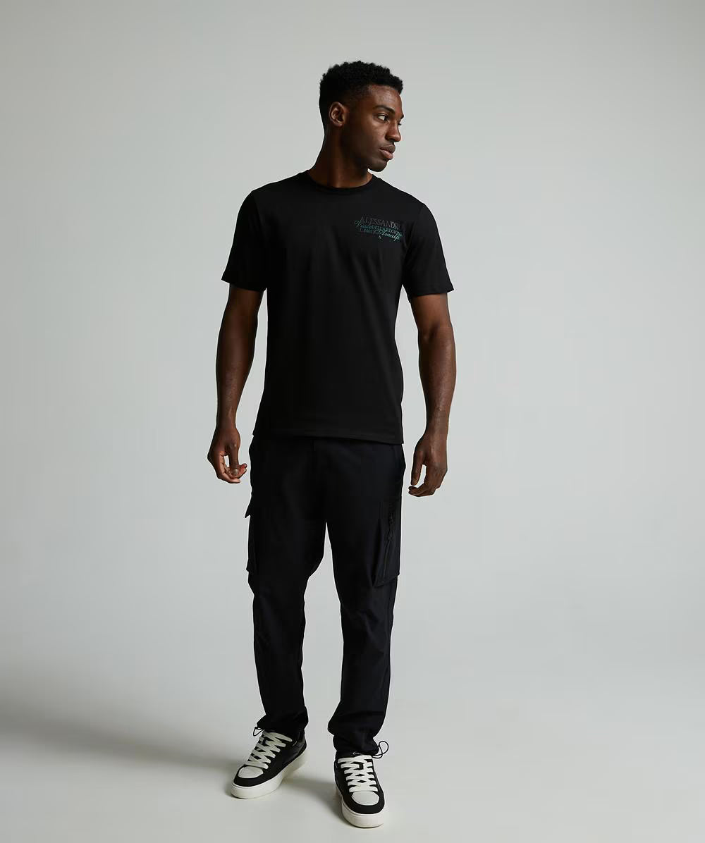 Alessandro Zavetti Arco T-Shirt Jet Black