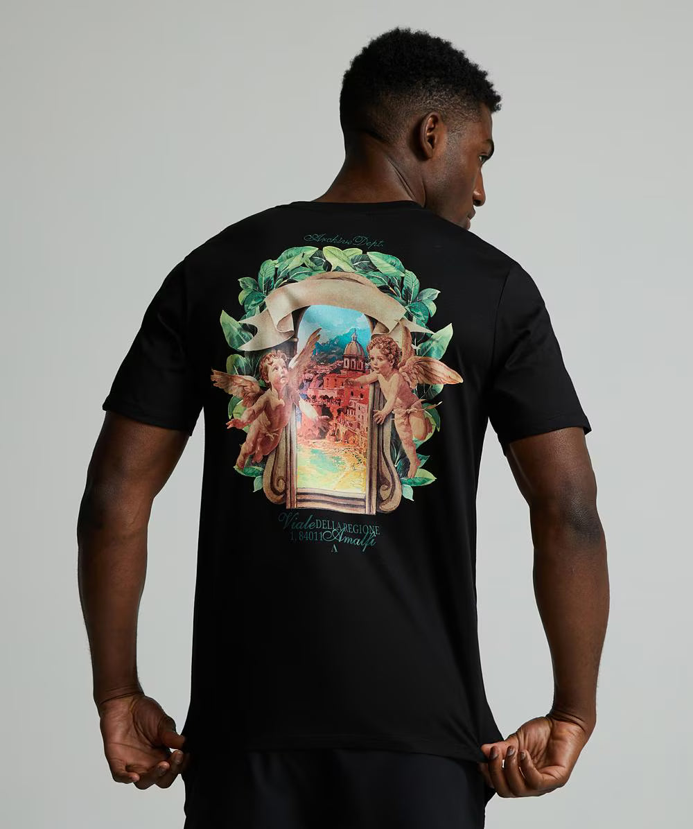 Alessandro Zavetti Arco T-Shirt Jet Black