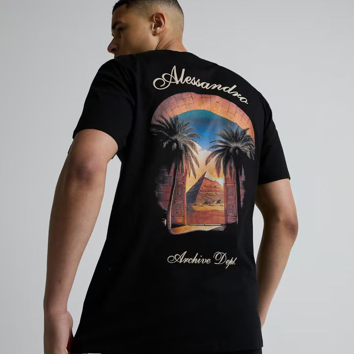 Alessandro Zavetti Granalli T-Shirt - Black