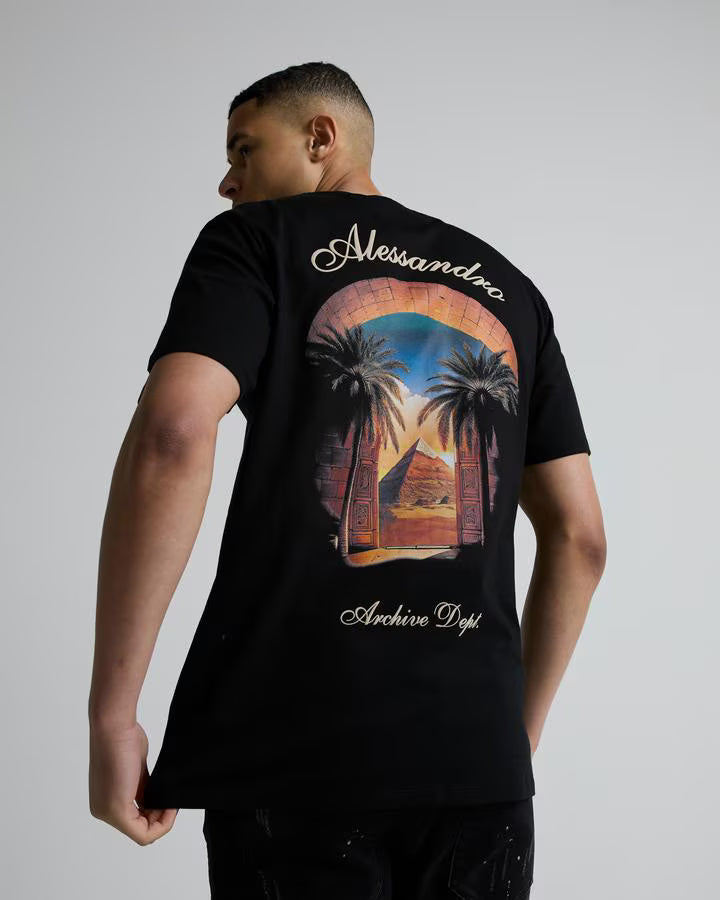 Alessandro Zavetti Granalli T-Shirt - Black