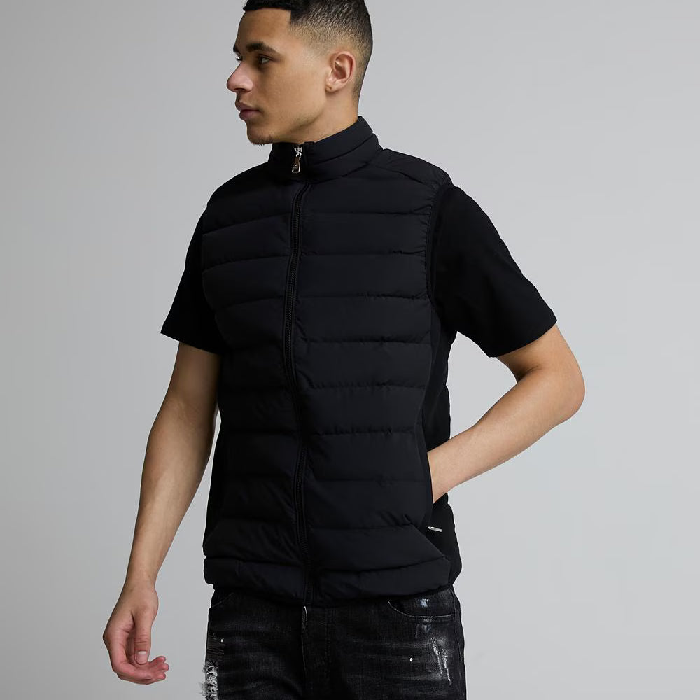 Alessandro Zavetti Masso Padded Gilet - Black