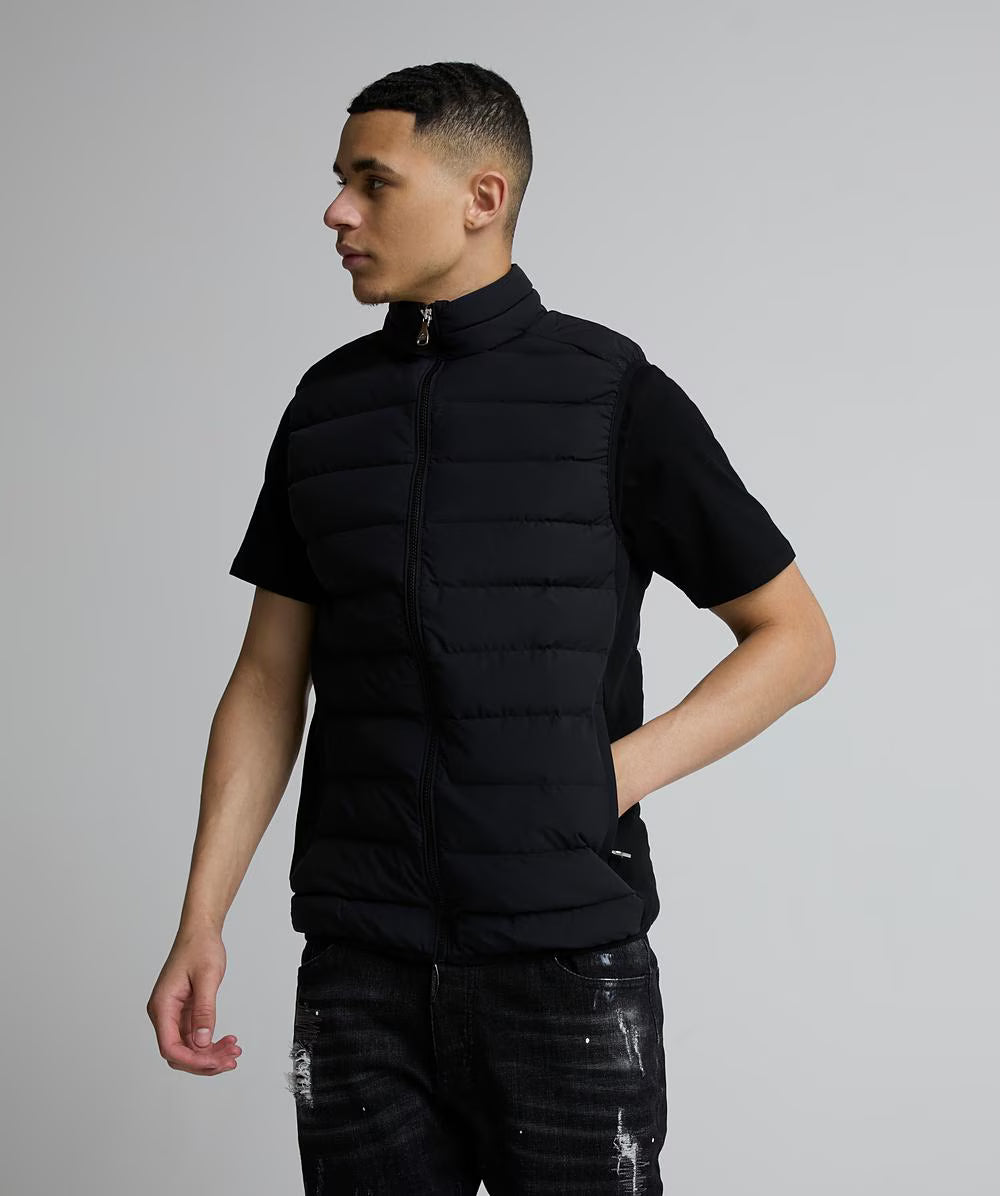 Alessandro Zavetti Masso Padded Gilet - Black