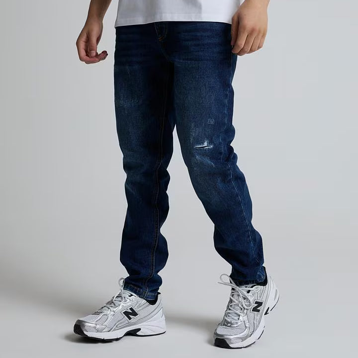 Alessandro Zavetti Delfino 2.0 Loose Fit Jeans - Mid Blue