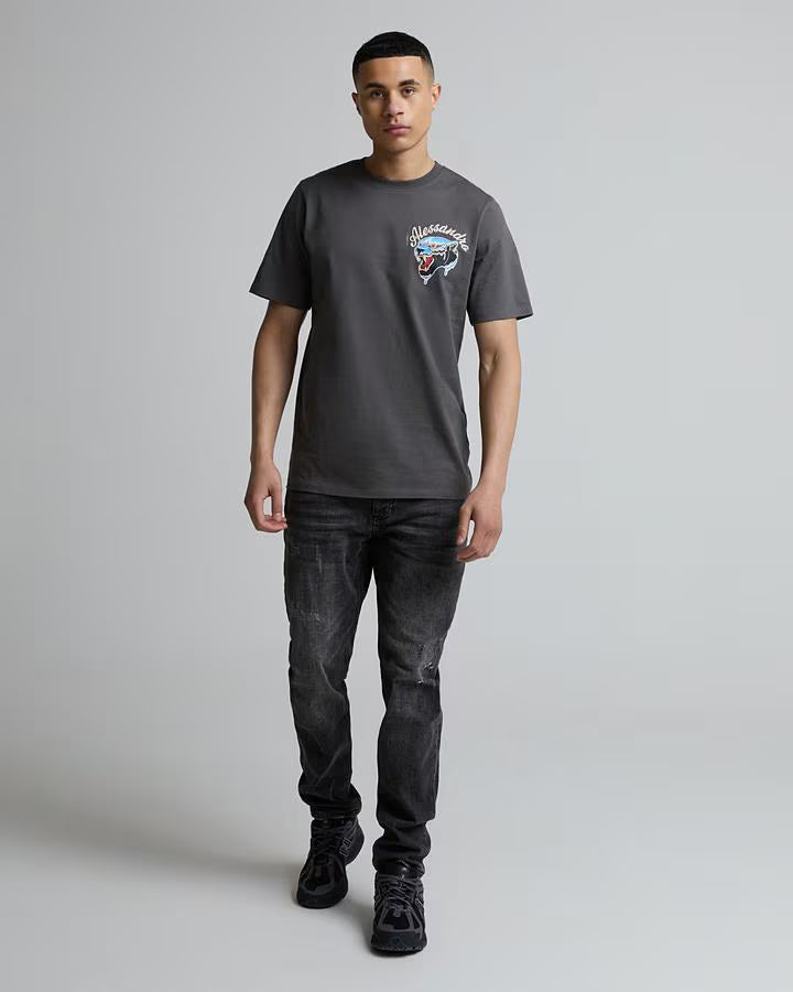 Alessandro Zavetti Delfino 2.0 Loose Fit Jeans - Grey