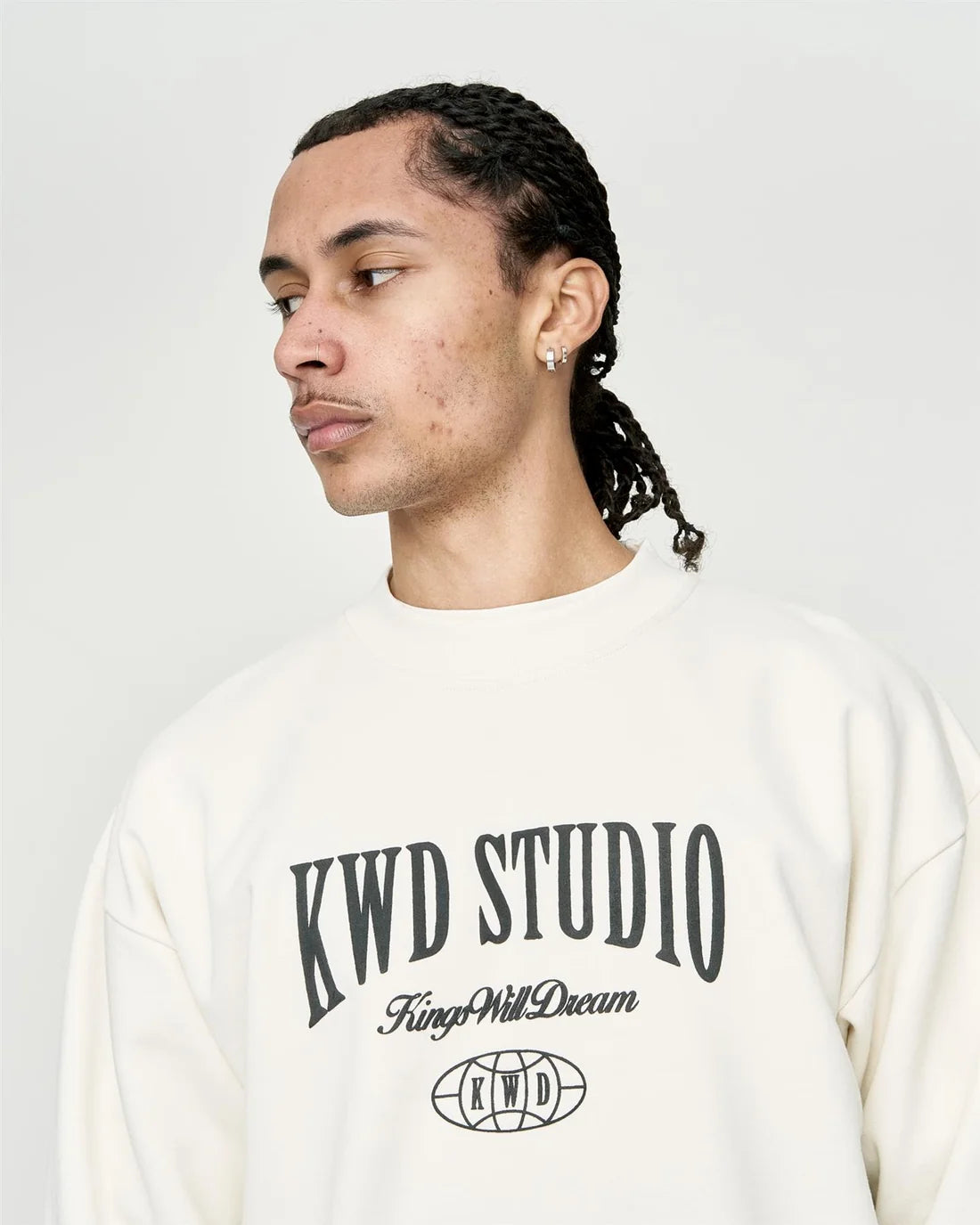 Kings Will Dream Studio Crewneck - White
