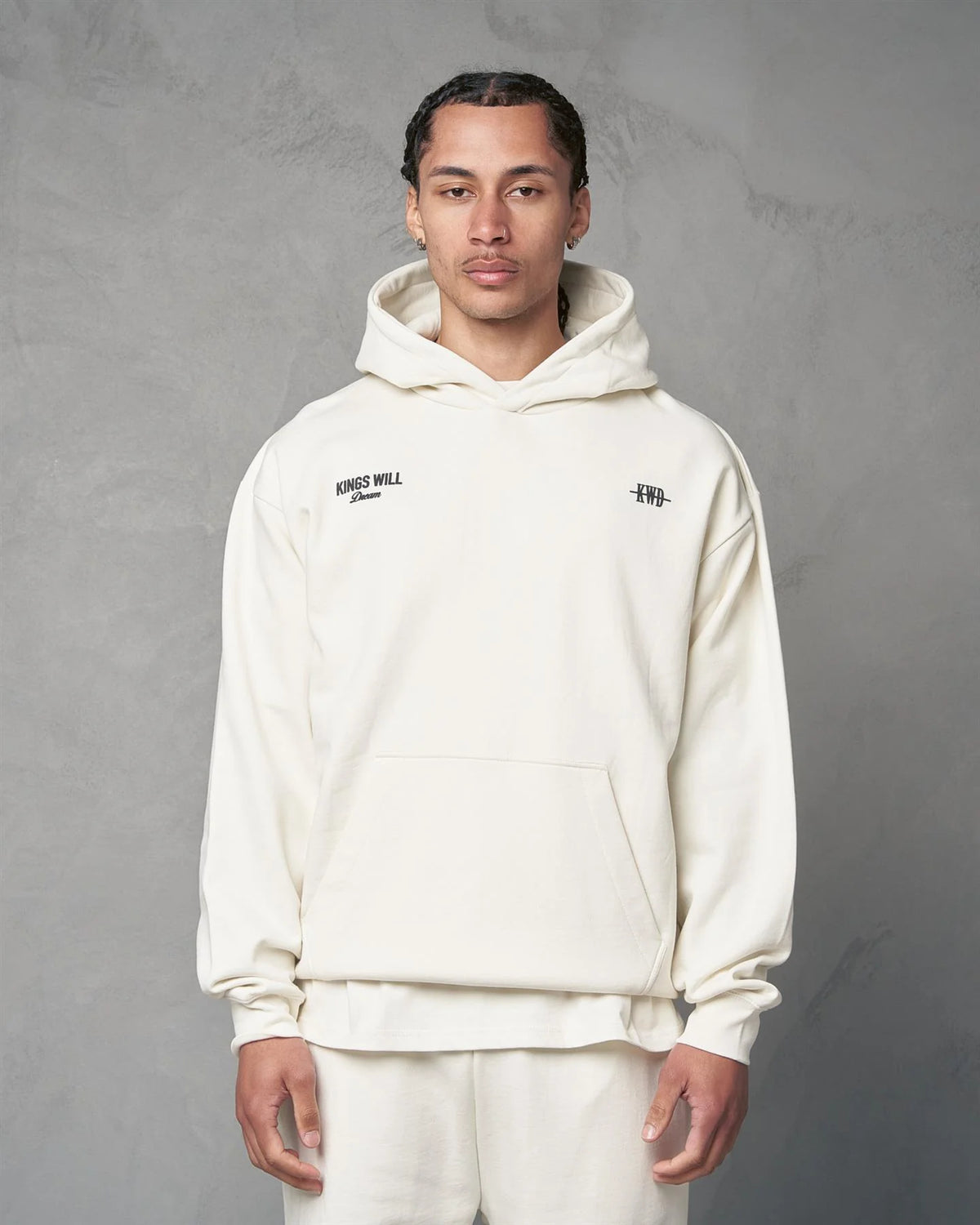 Kings Will Dream Garment District Hoodie - Off White