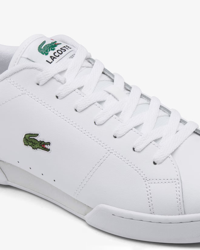 Lacoste Carnaby Cup Leather Sneakers - White