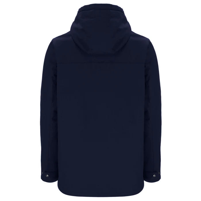 Sergio Tacchini Weaver Hooded Field Jacket - Martime Blue