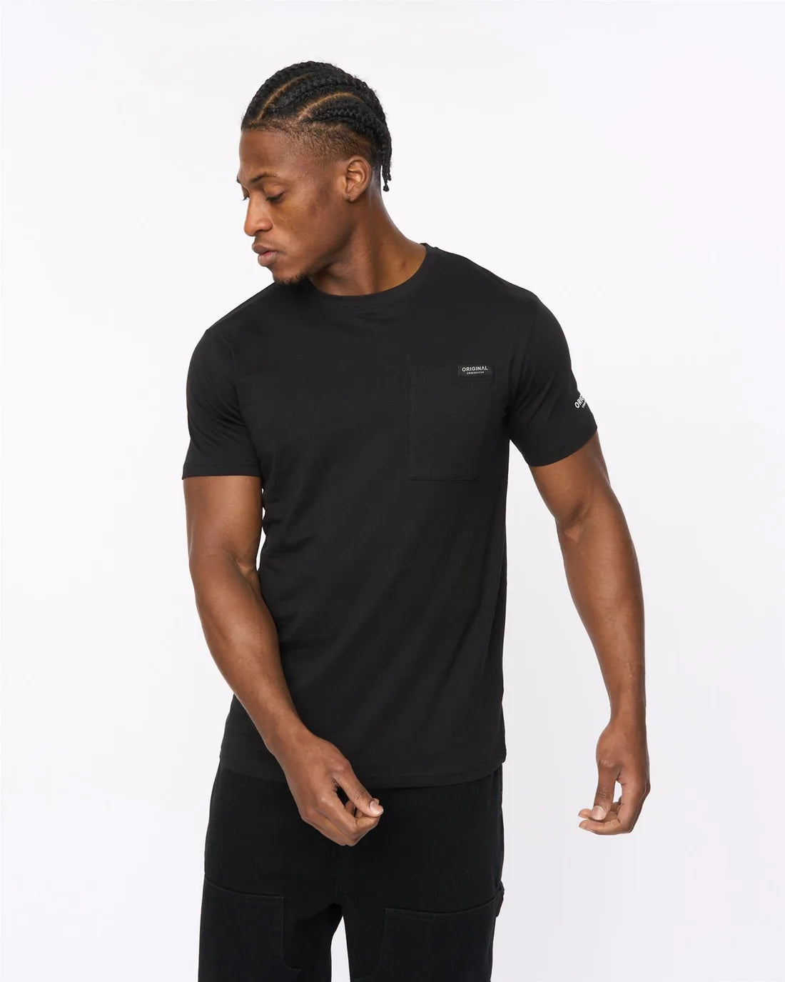 Crosshatch Portville T-Shirt - Black